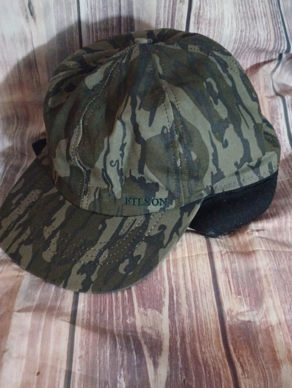 Filson Mossy Oak Insulated Tin Cloth Hat